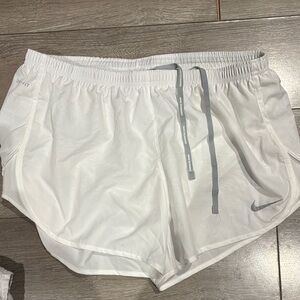 Nike Women's Athletic White Shorts